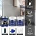 Bisienya Chef Cleaning Powder Stubborn Grease Grime Remover Heavy Duty Degreaser Cleaner All Purpose Cleaner Powder Oil Pollution Cleaning Powder Protective Kitchen Cleaner for Pots Sink Grill - Buy Online on GoSupps.com