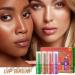 JasCherry 4 Pcs Chapped Lip Protection Set Lip Balm Fruit Lip Gloss Nourishing Lip Treatment Moisture Lip Care Cream Natural Bright Repair Dry Lips Long Lasting Lip Care for Men Women Girl - Buy Online on GoSupps.com