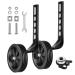 BNKIHDD Bicycle Training Wheels for Kids Stronger Version Replacement Adjustable Bicycles Stabilizer for Children, Suitable for 12/14/ 16/18/ 20/ inch Children's Single Speed Bikes black