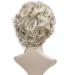 Short Layered Shaggy Wavy Bob Wig | Full Synthetic Capless Wig for White Women | Blonde Highlights L16-613 - Buy Online on GoSupps.com