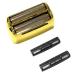 HCLZOE Hair Clipper Cutter for Brightener PRO Foil Cutter Blade Hair Clipper Accessories Gold