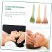 Buy Bcoath 3-Piece Five Klauen Scalp Scraping & Body Massage Comb Creative Resin Craft Massage Tools for Ultimate Relaxation - Buy Online on GoSupps.com