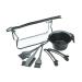 Diane Hair Coloring Kit  7 Piece Set  DIY Color, Dye, Highlighting Supplies, 3 Tint Brushes, 2 Clips, 1 Tint Bowl, Clear Zip Storage Bag, D851