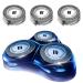 HQ8 Replacement Heads for Philips Norelco Shavers,HQ8 Heads Compatible with Philips Norelco Shavers HQ8505 AT815 AT810, 3-Pack