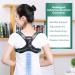 Back Posture Corrector Intelligent Sensor Vibration Reminder Adjustable Clavicle Chest Back Shoulder Brace Belt Support Voice - Buy Online on GoSupps.com