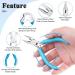 5-Pack Jewelry Pliers Set - Essential Tools for Crafting and Repairs - Buy Online on GoSupps.com