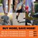 Incrediwear Ankle Sleeve - Joint Pain Relief & Support for Sprained Ankles, Arthritis, Inflammation - Grey X-Large for Women & Men - Buy Online on GoSupps.com