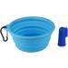 Emma's Choice Collapsible Pet Bowl Set with Tooth Brush and Carabiner - Food Grade & Convenient - Buy Online on GoSupps.com