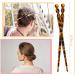 12-Piece Acetate Hair Sticks Hair Chopsticks Tortoise Shell Hairpins - Vintage Chinese Hair Accessories for Women & Girls - Leopard Print Shell Hair Pins - Bun Styling - 6 Styles (Fresh Pattern) - Buy Online on GoSupps.com