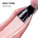 MEGIOR Jelly Pink Gel Nail Polish 15ML Gray Pink Gel Polish 1PC Nail Polish Gel Soak Off UV Gel Polish Translucent Color Neutral Gel Polish for Nail Art Manicure DIY at Home - Buy Online on GoSupps.com