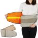 Kehtu Bianstone Bauch massager magnetic fat removal hot compress belt 3 heating levels relieves pain suitable for people who lack movement and who are too much eating