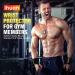 Ihuan 18 Gym Wrist Wraps for Weightlifting - Unisex Workout Wrist Support Straps - Strength Training, Bodybuilding, Powerlifting - Black - Buy Online on GoSupps.com