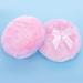 Sibba Large Fluffy Powder Puff - 4 Inch Ultra Soft Velour Face & Body Puff for Wet/Dry Makeup - Washable & Reusable - Pink - Buy Online on GoSupps.com