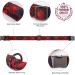 Aring Pet Christmas Dog Collar - Cute Checkered Design with Flower | Comfortable Metal Buckle for Small Medium & Large Dogs - XS Christmas Style - Buy Online on GoSupps.com