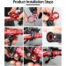 Sram X7 X9 X0 XX X01 XX1 Bike Shifter Clamp Replacement - Red Aluminum Alloy Trigger Bar Clamp 45x32x12mm - Buy Online on GoSupps.com