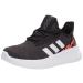 adidas Unisex-Child Kaptir 2.0 Running Shoes Little Kid (4-8 Years) 2.5 Little Kid Black/White/Solar Red