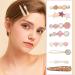 BINQER 20 Pcs Pearl Hair Clips Hair Accessories for Women Pearl Barrettes Hairpins Elegant Headwear for Ladies Girls White - Buy Online on GoSupps.com