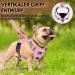 Eyin Large Dog Harness - Adjustable Breathable Reflective & Padded for Daily Training | Pink (L) - Neck 42-60cm Chest 47-86cm - Buy Online on GoSupps.com