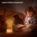 Hoofun 3D Illusion Stitch Nachtlicht - Remote Control Touch Lamp | Perfect Lilo & Stitch Gifts 16 Color LED Decor for Girls' Birthdays & Christmas - Buy Online on GoSupps.com