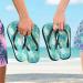 Buy Mnsruu Flip-Flops - Yellow Flower & Green Rabbits | Stylish & Comfortable for Home Hotel Spa & Travel | Unisex Design - Buy Online on GoSupps.com