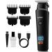 VGR Beard Trimmer Men's Cordless Hair Clippers - Rechargeable Electric Shaver with 500 min Battery - Grooming Kit for Professional Precision Facial Stubble Body Balding Head Haircut