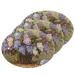 3-Pack Cleaning Kitchen Sponges Oval Beautiful Bouquet Kitchen Cellulose Dishwashing Wood Pulp Cotton
