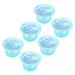 6 Pack Travel Size Mint Flavored Mouthwash Disposable Mouthwash for Freshening Breath 78 Ml
