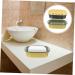 Ciieeo 2pcs Soap Box Sink Sponge Holder Self Draining Soap Holder Soap Plate Dish Sink Soap Rack Camping Soap Holder Plastic Soap Case Bar Soap Holder Soap Dish Double Layer Travel Pp - Buy Online on GoSupps.com