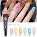 Joyeee 12 Colour Nail Sculpture Gel 8g 5D Candy Jelly Nail Painting Gel DIY Modeling Nail Set Non-Stick Hand Multifunctional Soft Tubes 3D Carving Embossed Gel for Nail Art Decoration Nail Design nailgel039 - Buy Online on GoSupps.com