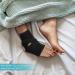 Ankle Support Brace - Adjustable Compression Foot Drop Sleeve for Sprains Plantar Fasciitis & Arthritis - Breathable Neoprene Heel Bandage for Sports - Buy Online on GoSupps.com