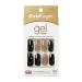 Gold Finger Gel Glam Design Nail Press On Nails  Gel Nail Kit  Polish Free Manicure Long Length (GD16)