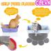 INFURIDER Cat Litter Mat Cute Paw Shape Pet Feeding Mat 15 x12 Cat Food Water Bowl Placemat Anti-Slip Puppy Cat Eating Dish Pad for Pet Accessories(2 Pack) - Buy Online on GoSupps.com