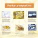 Gold Bio Collagen Crystal Mask Set - 5 Pairs Eye & Lip Masks for Anti-Aging - Buy Online on GoSupps.com
