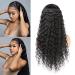 30 Inch Brazilian Deep Wave Lace Front Wig for Black Women | Pre Plucked 150% Density Curly Human Hair Wig with Baby Hair - Natural Color - Buy Online on GoSupps.com