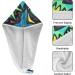 Abstract Sharks Hair Towel 2 Pack | Super Absorbent Quick Dry Hair Turbans for Women & Girls - Buy Online on GoSupps.com