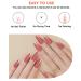200PCS Long Coffin Acrylic Press on Nails Kit for Women - Glossy Fake Nails Set with Nail File, Stick on Nails for Professional Manicures - 9 Mixed Colors - Buy Online on GoSupps.com