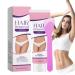 Hair removal cream for the intimate area skin balm 120 g with scraper hair removal cream for body armpits intimate area elbows legs arms armpits chest and back