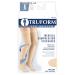 Truform Thigh High Compression Stockings for Men & Women - 15-20 mmHg Closed Toe Beige Large (1 Pair) | International Shipping Available - Buy Online on GoSupps.com