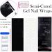Semi Cured Gel Nail Polish Strips Gel Nail Stickers 22 Stickers Nail Wraps Soft Self-Adhesive Gel Nail Stickers Clear Gel Nail Strips - UV/LED Lamp Required - Buy Online on GoSupps.com