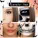Professional Halloween Cosplay Makeup - Black & White Face Body Paint Set with Brushes | Large Capacity Palette for Full Coverage - Buy Online on GoSupps.com