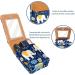 Travel Lipstick Organizer Case - Portable Makeup Bag with Mirror | Cute Elephant Design | International Shipping Available - Buy Online on GoSupps.com