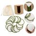 Hemoton Makeup Remover Pad Storage Stand - Reusable Cleansing Pads & Cotton Round Holder for Eye Makeup | Eco-Friendly Absorbent Makeup Puffs - Buy Online on GoSupps.com