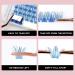 Colored Lash Clusters DIY Eyelash Extensions 72 C/D Curl - Natural Blue-D mix8-16 - Buy Online on GoSupps.com