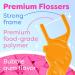 Cute Animal Kids Flossers 2 Pack (100 Total) - Bubble Gum Flavored Floss Picks for Kids - Helps Prevent Tooth Decay & Gum Disease - 50 Count (Pack of 2) - Buy Online on GoSupps.com