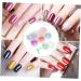 FRCOLOR 9 Boxes Nail Decoration Make Up 3D Accessories Made of Glass - Buy Online on GoSupps.com