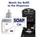 Purell Healthy Soap Mild Foam CS6 Starter Kit - 1-1200 mL Refill + Touch-Free Dispenser | GOJO Inc - Buy Online on GoSupps.com