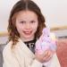 Curlimals Bo Cute Rainbow Bunny Interactive Rabbit Teddy Bear Toy for Kids - Touch Responsive, Talking, Noisy, Cuddly Sensory Toy that Curls into a Ball - Buy Online on GoSupps.com