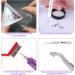 Cridoz Hotfix Applicator Tool Kit with 4028Pcs Rhinestones - 7 Tips, Tweezers, and Picker Pens for Bedazzler Craft - Buy Online on GoSupps.com