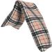Microwavable Unscented Wheat Bags Printed Fleece Microwave Heat Pack for Back Neck Joints and Shoulder Pain Relief 44cmx13cm (Beige Black Check) Unscented (44cmx13cm) Printed Fleece - Beige Blk Check - Buy Online on GoSupps.com