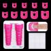 78 Piece Plastic Nail Polish Protectors - Nail Polish Stencil Set - Reusable Nail Covers - 10 Sizes - Buy Online on GoSupps.com